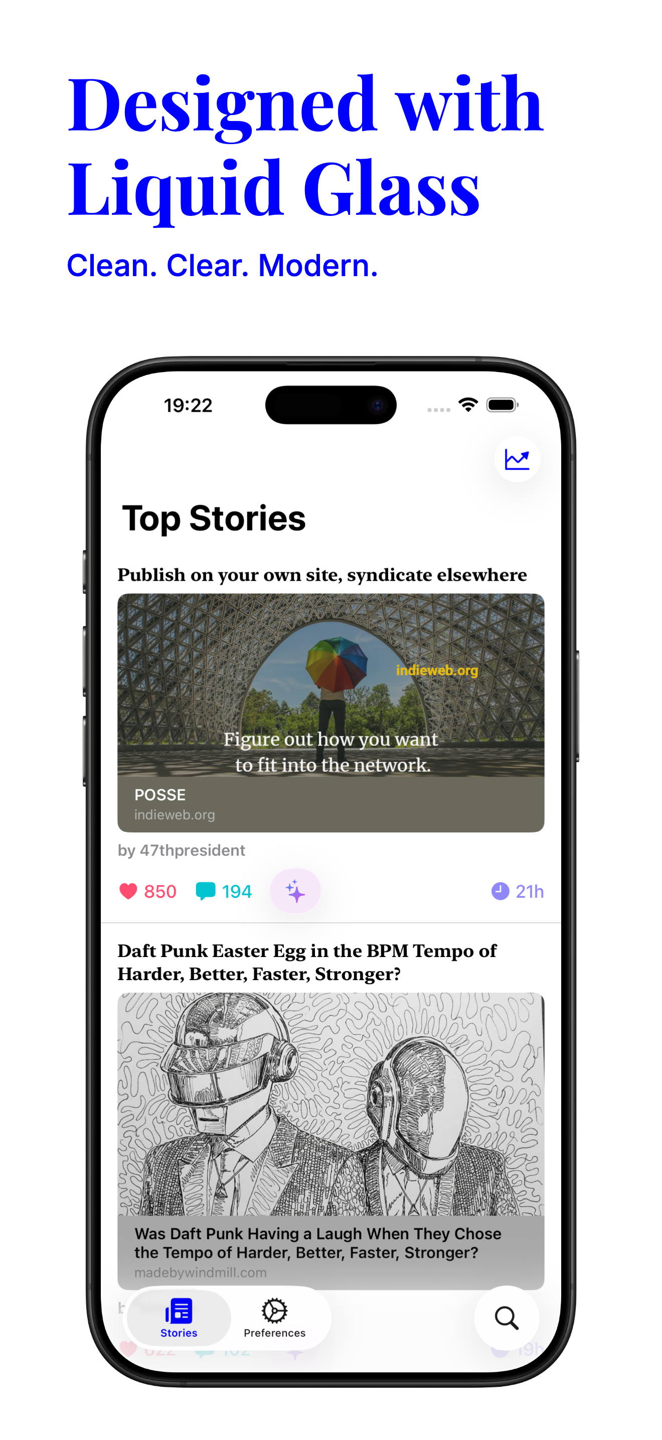 Hack The News App Screenshot